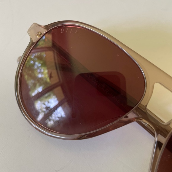 Diff Eyewear Aviator Sunglasses Jett VC-Bc173 Pro Polarized - Picture 2 of 8